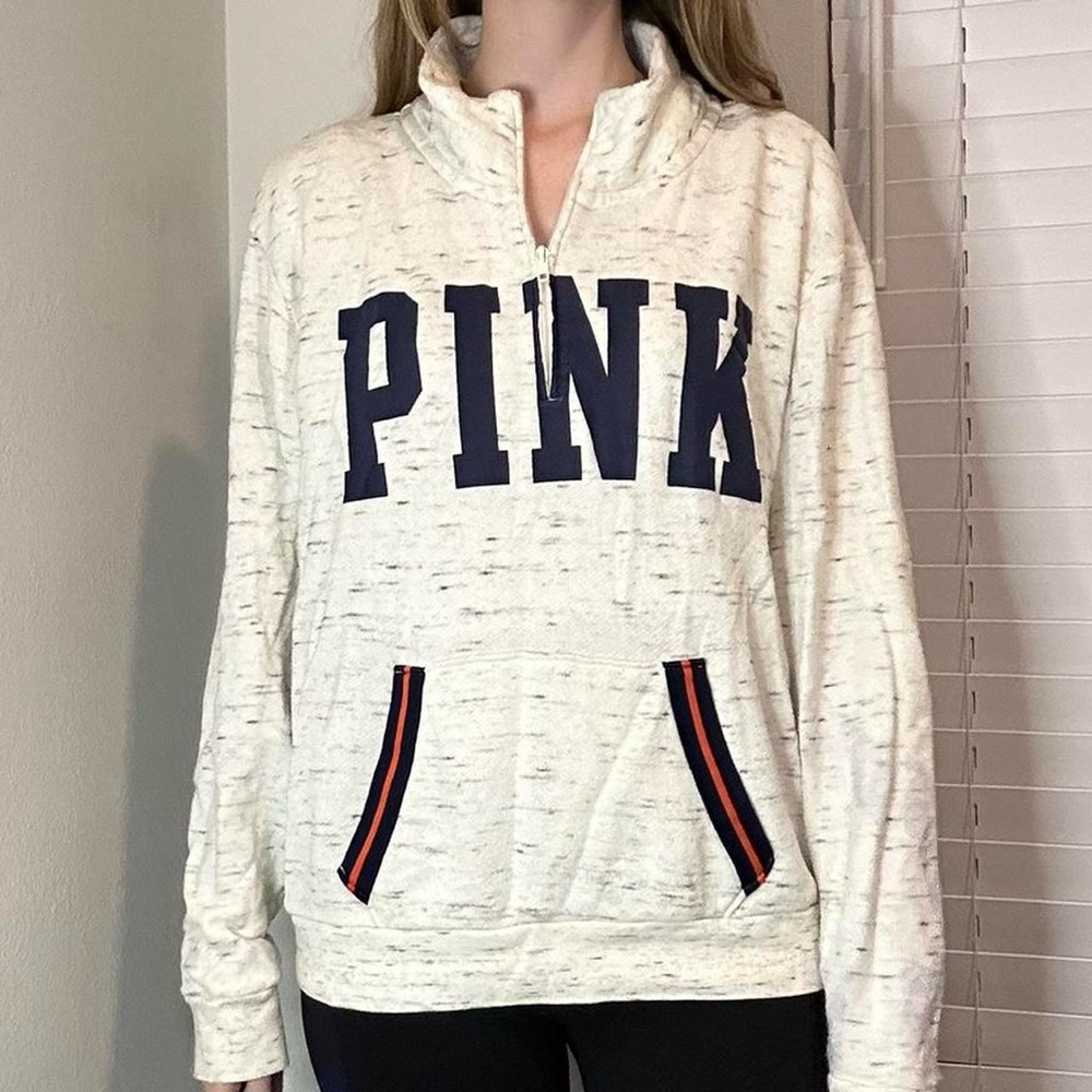 Cream PINK sweatshirt
